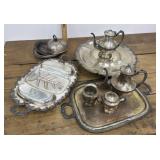 Fancy trays abs serving ware
