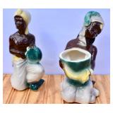 Pair of MCM Royal Copley Blackamoor Figures
