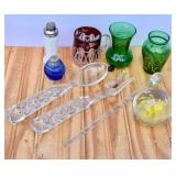 Colored & Clear Glass Lot