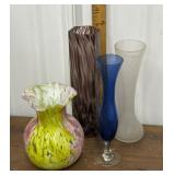 Glass vases- 4