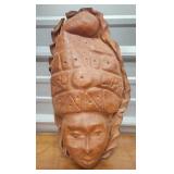 Leather face mask