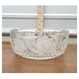 Cut crystal bowl