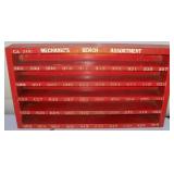 Vintage Gas Station Mechanic's Bench Assortment