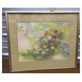 Ruth Bowen watercolor ï¿½Flower Bankï¿½
