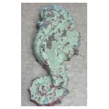 Concrete Seahorse Lawn Ornament