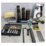 Advertising Tins, Torque Wrench, Sockets, etc.