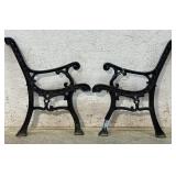 Cast Iron Park Bench Ends