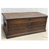 Unusually Large Mechinists Chest 30/15/12 (oak)