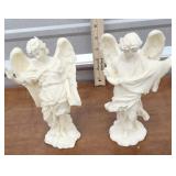 2 Angelo del Ponte figurines