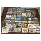 Assorted postcards