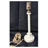 1940's Aladdin Alacite Lamp. Untested. Glows