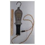 Antique CROUSE HINDS Wood Handle Industrial