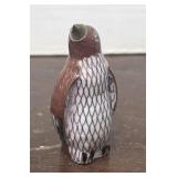 Chinese cloisonnï¿½ enamel penguin figurine