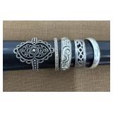 5 .925 Silver Rings