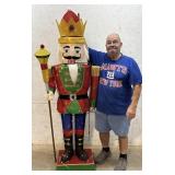 Wire/Mesh Light-up Nutcracker