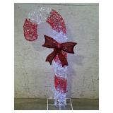 Wire/ Mesh Candy Cane Yard Decoration 48ï¿½- bldg 2