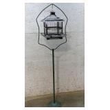 Hendryx Chrome Bird Cage w/ Iron Stand