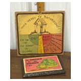 Humorous wall plaques