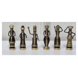 Hans Teppich Brass/Bronze Israel Figures