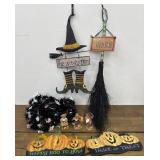 Halloween signed, Garland and autumn time bears