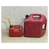 2 Plastic Gasoline Containers - no shipping