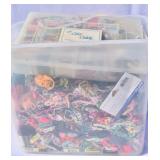 Tote of Embroidery Thread. Note-there is a huge