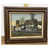 H. Hargrove Tom's River 5508 Train print