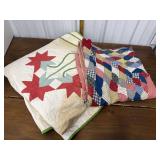 Hand made quilts- approx 63ï¿½ x 69ï¿½ & 83ï¿½ x 86ï¿½