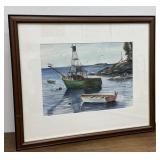Sue Thompson watercolor - West Point, Maine