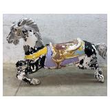 Cast Aluminum Carousel Horse 54/24