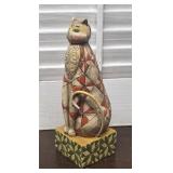 Jim Shore Heartwood Creek 'Abraham' Cat Figurine