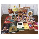 Cookbooks, a few fiction, Chronological Bible