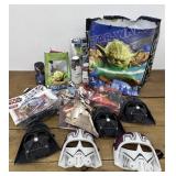 Birthday Star Wars masks and party supplies