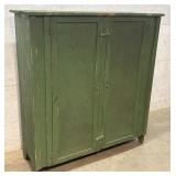 2 Door Jelly Cupboard (green) 50/19/54