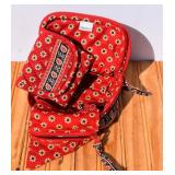 Vera Bradley Red Cosmetic Case & Wallet