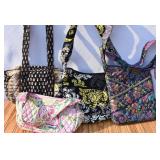 Vera Bradley Quilted Purse Lot (1 not Vera