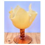 Vintage Empoli Cased Butterscotch Handkerchief