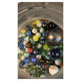 Big Jar Of Vintage Marbles