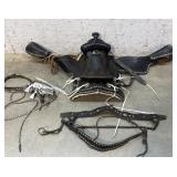 Horse Saddle w/bridle & breast collar