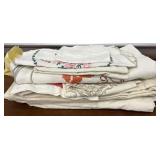 Linens - table runners, table cloths & misc