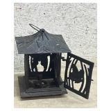 Cast Iron Hanging Candle Box