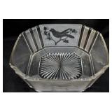 EAPG Flint Glass Co Bowl