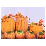 Sugared Deco Pumpkins