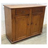 Early 2 Door 2 Drawer Jelly Cupboard 48/20/40-