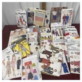 Sewing patterns - Butterick, simplicity, Vogue