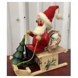Steinbach Santa Smoker and Music Box