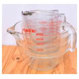 4 Glass Mixing measuring Cups