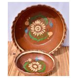 Vintage Tiaquepaque Pottery Bowls