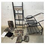 Deer Stand 12ï¿½ -14ï¿½ w/ pads & harness