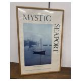 Large Mystic Seaport poster